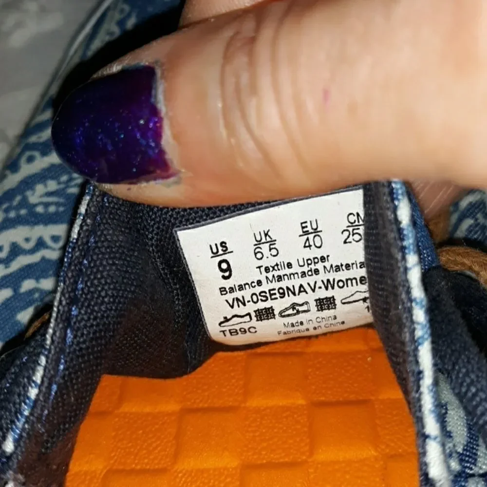 Vans Chauffette Paisley Boat Shoes Ultracush 9 - Picture 7 of 8